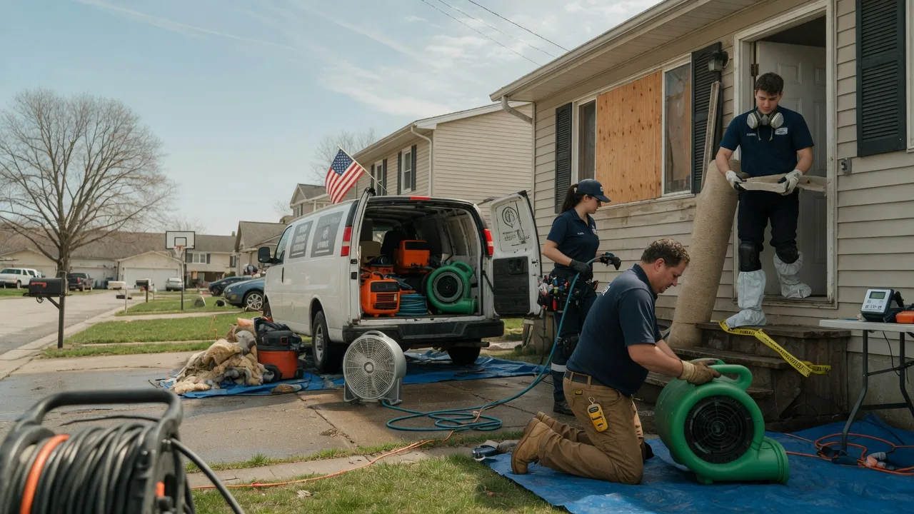 Water Damage Restoration in State Road, NC near me